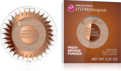 Bell Hypoallergenic Fresh Bronze Puder brązujący nr 02 1szt