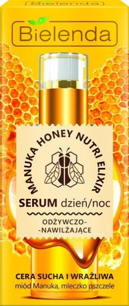 Bielenda Manuka Honey Nutri Elixir Serum odżywczo-nawilżające na dzień i noc 30g