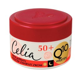 Celia Q10 Witaminy 50+ Krem półtłusty przeciw zmarszczkom na dzień i noc 50ml