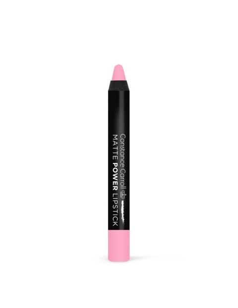 Constance Carroll Matte Power Lipstick Pomadka matowa w kredce nr 03 Bubblegum 1szt