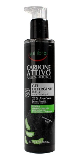 Equilibra Carbone Attivo Żel do mycia twarzy oczyszczający z aktywnym węglem 200ml