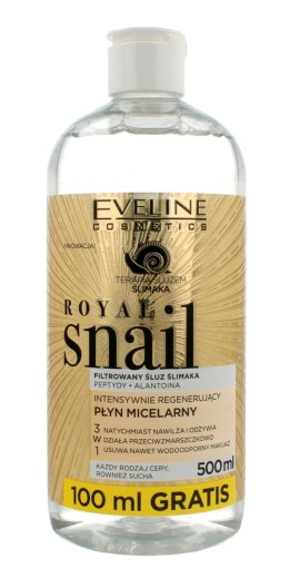 Eveline Royal Snail Płyn micelarny intensywnie regenerujący 3w1 500ml