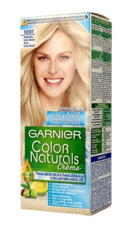 Garnier Color Naturals Krem koloryzujący nr 1001 Popielaty Ultra Blond 1op