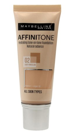 Maybelline Affinitone Podkład nr 02 Light Porcelain - tuba 30ml