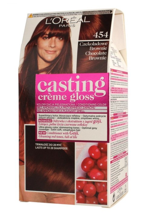 Casting Creme Gloss Krem koloryzujący nr 454 Czekoladowe Brownie 1op.