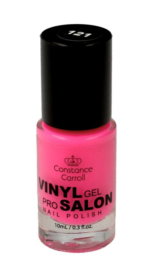 Constance Carroll Lakier do paznokci z winylem nr 121 Neon Light Pink 10ml