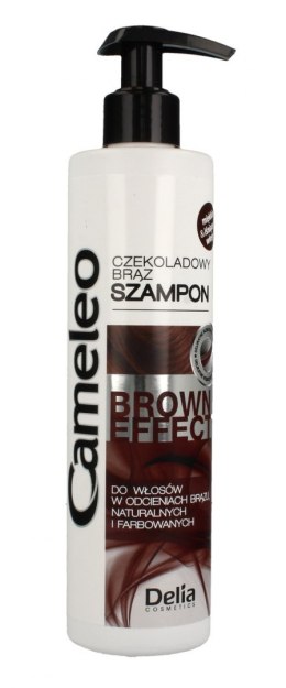 Delia Cosmetics Cameleo Brown Effect Szampon do włosów brązowy 250ml