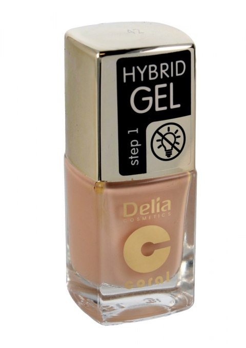 Delia Cosmetics Coral Hybrid Gel Emalia do paznokci nr 42 nude 11ml