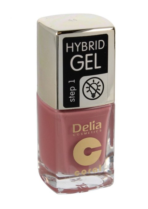 Delia Cosmetics Coral Hybrid Gel Emalia do paznokci nr 44 tea rose 11ml