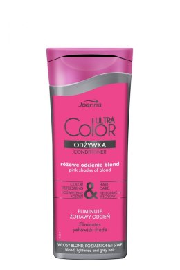Joanna Ultra Color Odżywka do włosów koloryzująca - różowe odcienie blond 200g