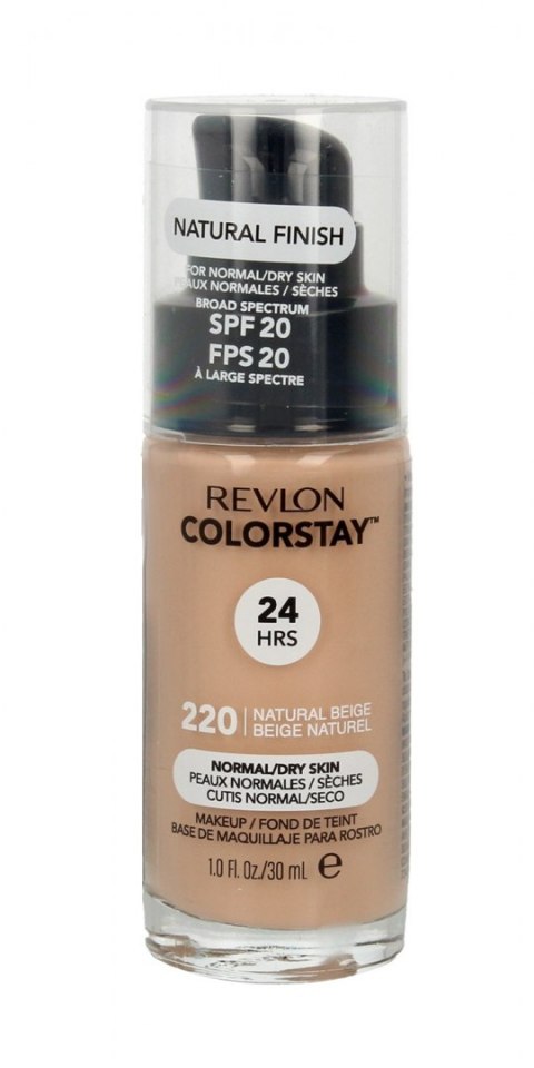 Revlon Colorstay 24H Podkład kryjący nr 220 Natural Beige - cera normalna i sucha 30ml