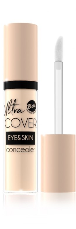 Bell Korektor intensywnie kryjący w płynie Ultra Cover Eye & Skin nr 02 Light Sand 5g