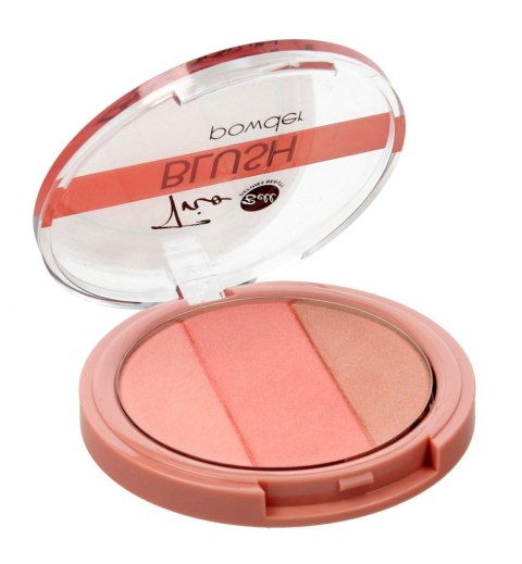 Bell Róż do policzków Trio Blush Powder 9g