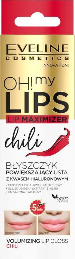 Eveline Oh! My Lips Maximizer Balsam powiększający usta Chili 4.5ml