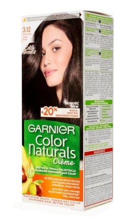 Garnier Color Naturals Krem koloryzujący nr 3.12 Mroźny Brąz 1op