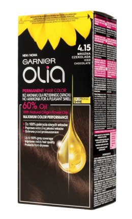 Garnier Olia Farba do włosów nr 4.15 Mroźna Czekolada 1op.