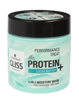 Gliss Hair Repair Protein+ Maska do włosów 4in1 nawilżająca Cocoa Butter 400ml