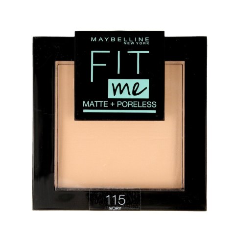 Maybelline Fit Me! Puder kompaktowy Matte+Poreless nr 115 Ivory 9g