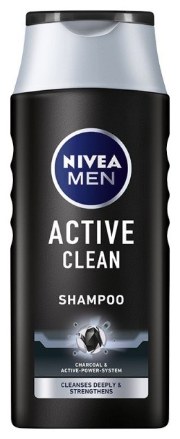 NIVEA Men Szampon do włosów ACTIVE CLEAN oczyszczający 400ml