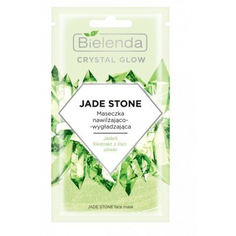 Bielenda Crystal Glow Maseczka nawilżająco-wygładzająca Jade Stone 8g