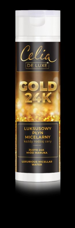 Celia Gold 24K Luksusowy Płyn micelarny - każdy rodzaj cery 200ml