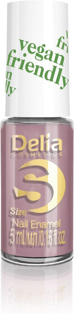 Delia Cosmetics Vegan Friendly Emalia do paznokci Size S nr 210 Dusty Rose 5ml