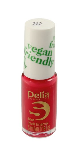 Delia Cosmetics Vegan Friendly Emalia do paznokci Size S nr 212 Coraline 5ml