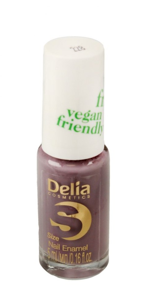 Delia Cosmetics Vegan Friendly Emalia do paznokci Size S nr 228 Psycho 5ml