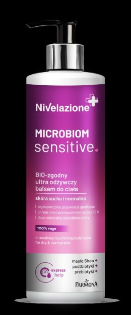 Farmona Nivelazione BIO-zgodny ultra odżywczy balsam do ciała Microbiom Sensitive 400ml
