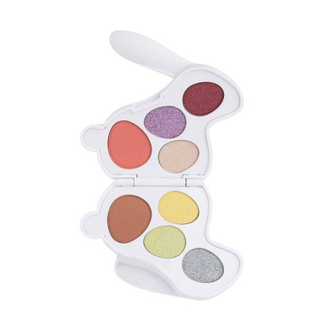 I Heart Revolution Bunny Shadow Palette Paletka cieni do powiek (8) Fluffy - królik biały 1szt