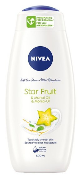 Nivea Soft Care Shower Żel pod prysznic Star Fruit 500ml