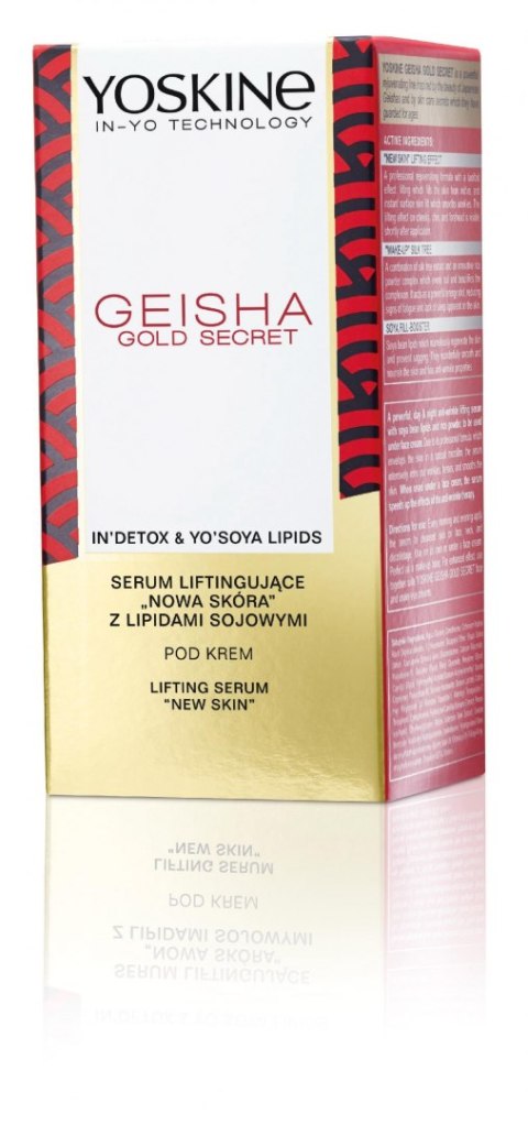 Yoskine Geisha Gold Secret Serum liftingujące "Nowa Skóra" pod krem 30ml