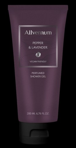 Allvernum Men Żel pod prysznic pefumowany Pepper & Lavender 200ml