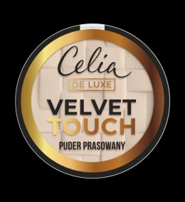 Celia De Luxe Puder w kamieniu Velvet Touch nr 101 Transparent Beige 9g