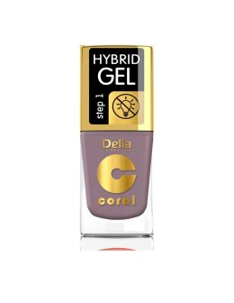 Delia Cosmetics Coral Hybrid Gel Emalia do paznokci nr 58 Różany 11ml