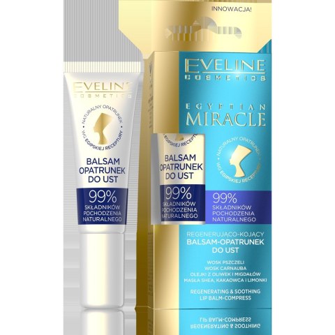 Eveline Egyptian Miracle Balsam-opatrunek do ust regenerująco-kojący 1szt