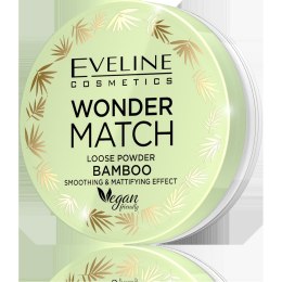 Eveline Wonder Match Puder sypki matująco - wygładzający Bamboo 1szt