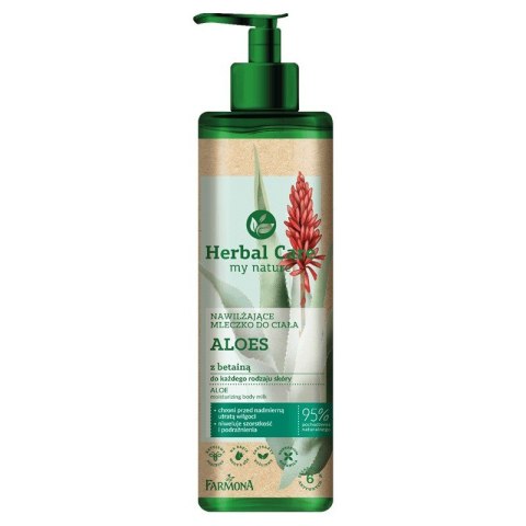 Farmona Herbal Care Nawilżające Mleczko do ciała Aloes 400ml