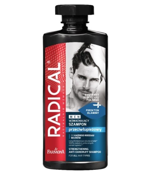 Farmona Radical Men Szampon wzmacniający przeciwłupieżowy dla mężczyzn 400ml