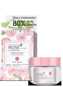 Floslek Rose for Skin Różany Krem odmładzający na dzień ECO zestaw 50ml