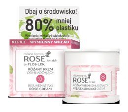 Floslek Rose for Skin Różany Krem odmładzający na dzień - wymienny wkład 50ml