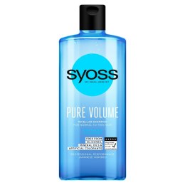 Schwarzkopf Syoss Pure Volume Szampon micelarny do włosów nadający objętość 440ml