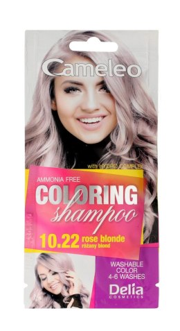 Delia Cosmetics Cameleo Szampon koloryzujący nr 10.22 Różany Blond 1szt