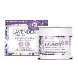 Floslek Lavender Lawendowy Krem nawilżający na dzień i noc 50ml - wymienny wkład