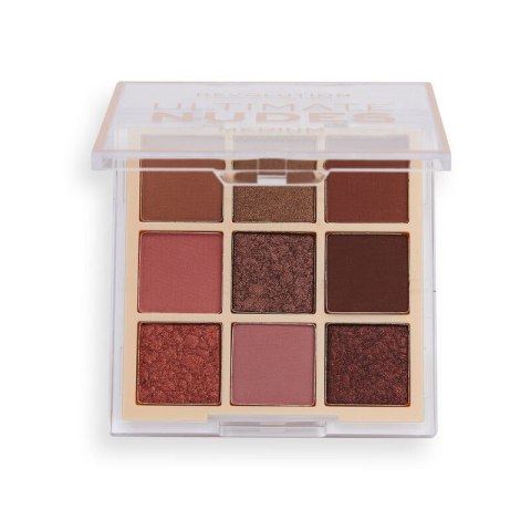 Makeup Revolution Ultimate Nudes Shadow Palette Zestaw cieni do powiek Medium 1szt