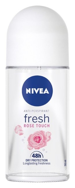 Nivea Dezodorant FRESH ROSE TOUCH 48h roll-on damski 50ml