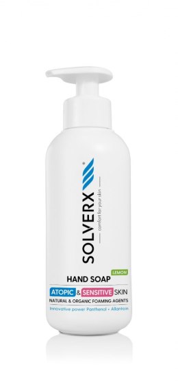 Solverx Atopic & Sensitive Skin Mydło do rąk w płynie Lemon do skóry wrażliwej 250ml