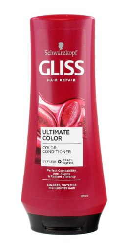 Schwarzkopf Gliss Hair Repair Odżywka do włosów farbowanych Ultimate Color 200ml