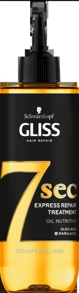 Schwarzkopf Gliss Kur Oil Nutritive odżywka 7 sekund 200ml
