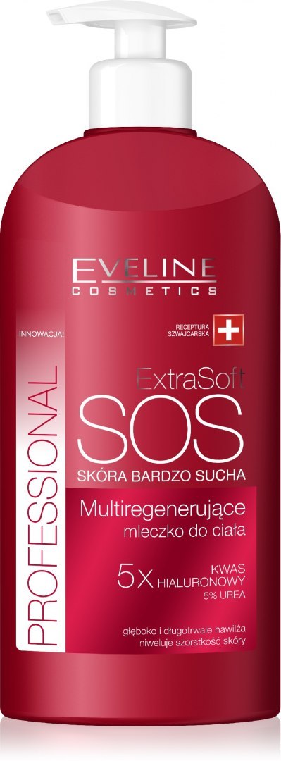 Eveline Extra Soft SOS Mleczko do ciała multiregenerujące 350ml